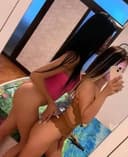 Maya and amy in town